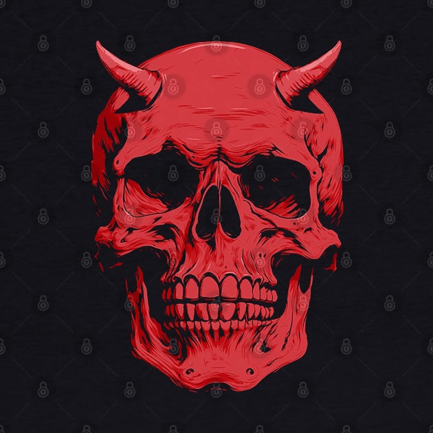 Devil Skull by JennyPool